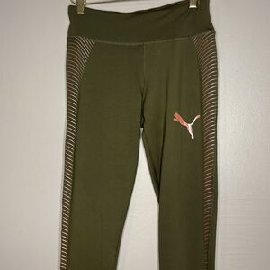 Puma Everyday Training Tight/ Leggings -Olive- Women's Small